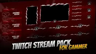 Twitch Complete Stream Pack Tutorial Design #gaming
