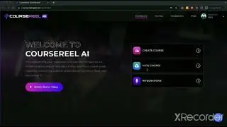 How To Create Video Course Using Ai | Coursereel Ai Demo