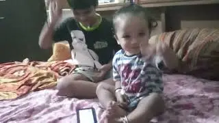 Sahoo and Pavan groove to Shri Ganesh song