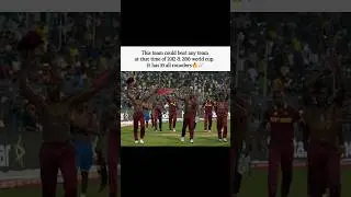 This team could beat any team at that time of 2012 & 2016 world cup It has 10 all rounder#westindies