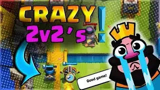CRAZY CLAN BATTLES USING ALL SIEGE/SPELL DECK!! CLAN BATTLE TROLLING w/JDsGameInn! | Clash Royale |