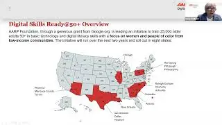 Increasing Seniors' Digital Literacy With Live AARP Classes