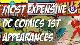 Most Expensive DC Comics 1st Appearances