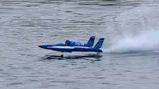 RC Hydroplane Powerboat 130 Kmh Speedboat &Uuml;berschlag Modelship Crash Edderitz 2015 *1080p50fpsHD*