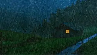 Rain Sounds for Sleeping - 99% Instantly Fall Asleep Fast with Relaxing Rain and Thunder at Night