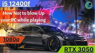 NFS: Heat i5 12400f, RTX 3050 Benchmark @1080p & Low FPS, High CPU Usage, Stuttering Fix Guide.