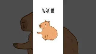Spinning capybara unlocked✅ #capybara #spinning #relatable #pain