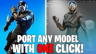 How To Import Any Fortnite Model Into Blender!