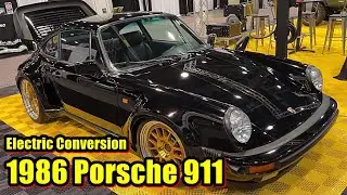1986 Porsche 911 Turbo EV Coupe Electric Conversion - Walkaround Visual Review