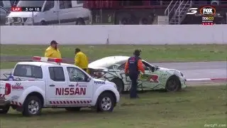 Strongman Crashes Into Grice Race 1 | Toyota 86's - Winton 2016