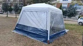 Decathlon 10 Kişilik Gölgelik Modifiyesi #çadır #modifiye #kışbahçesi #camping #doğa #travel 