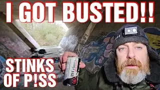 BUSTED!!! Stealth camping where it stinks of P!SS