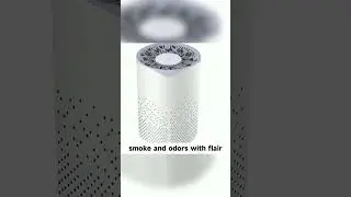 Home & Desktop Air Purifier &ndash; Advanced Filtration for Smoke, Odors, Formaldehyde & Fresh Clean Air!