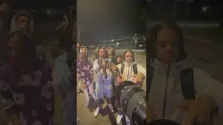 ВИДЕО РИСКОВАННОЙ СТРЕЛЬБЫ НА ДОРОГЕ В КВАРТАЛЕ OTF-ХУДОЖНИКА YFG FATSO!! #ЧИКАГО