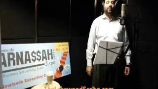 Shea Rubenstein in Studio - Window in Heaven with New Lyrics for Parnassah Expo