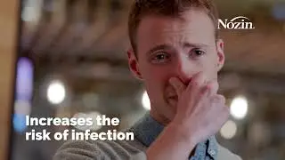Germy things you constantly touch? Nozin&reg; Nasal Sanitizer&reg; antiseptic.