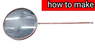 How To Make Copper Magnifying Glass| Copper Magnifying Glass Making| Gold Jewellery Making