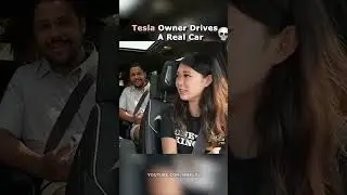When Tesla Owner Drives A Normal Car... 💀
