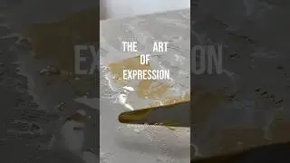 The Art of Expression 🎨 #texturedart # #abstractexpressionism