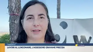 Lavori al lungomare, l'assessore Gravame precisa