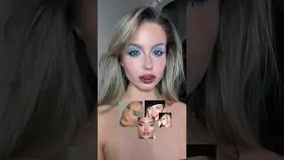 Blue eye makeup #makeuptutorial #eyemakeup #eveningmakeup