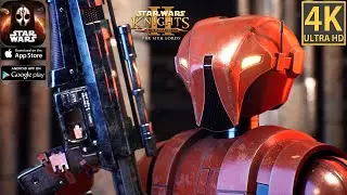 HK-47 - Droid Factory - Star Wars: KOTOR II - 4K iOS Android - iPhone Pro Max - Light Side (Part 42)