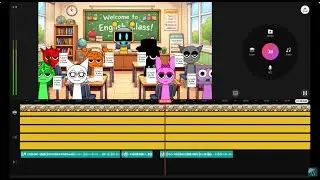 Gray got a bad grade in English (Season 5 Episode 38) Sprunki Kinemaster Speedrun x16 Speed