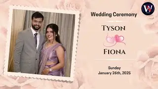 Wedding Ceremony Of Tyson And Fiona