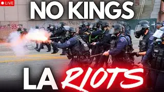 БЕСПОРЯДКИ!! Протестующие. ЛЕДЯНОЙ КОМПЛЕКС! Полиция. ХАОС! Лос-Анджелес. В ПРЯМОМ ЭФИРЕ.