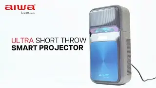 AIWA Ultra Short Throw Projector - up to 100 Inch Screen