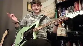 Давайте взглянем на Squier Contemporary Active Jazzmaster HH в отделке Surf Pearl (модель 2018 года)