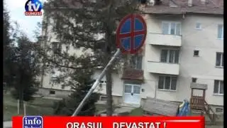 BUHUSI TV - Oraşul devastat