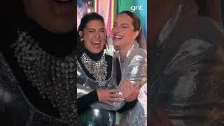 Gio Ewbank imita a risada ic&ocirc;nica da Fe Paes Leme 😂 | Quem N&atilde;o Pode, Se Sacode #Shorts