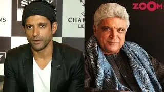Farhan Akhtar REACTS on threats given to Javed Akhtar over his comments on 'Burqa' ban