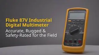 Fluke 87V Industrial Digital Multimeter | Trusted Accuracy for Every Job