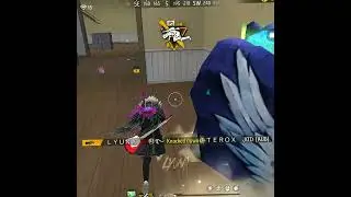 LYUNA Against 4Flag Gamer & TEROX FF 😈🌍 #lyuna #shortsfeed #tondegamer