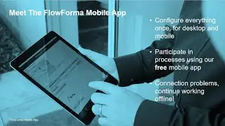 FlowForma Process Automation - Mobile App Demonstration