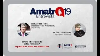 Advogada e poetisa Gizele Cavalcante participa do Amatra19 Entrevista; assista