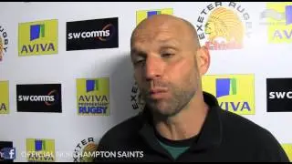 EXETER 21 SAINTS 10 Jim Mallinder reaction