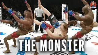 THE MONSTER! Kevin Randleman, the king of slams! UFC Undisputed 3
