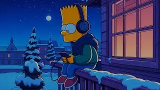 Melodic Midnight Chill 🎧 Lofi Hip Hop [ Chill Music - Serene Winter Flow ]