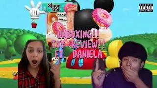 SLIME UNBOXING VLOG FT. DANIELA!!