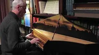 1637 Zenti bentside spinet replica.  Anna Magdalena Bach Notebook pieces