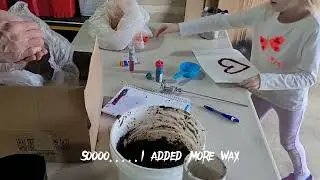 This is how I make used coffee and sawdust fire logs.