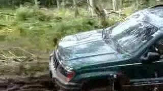 Catskills Jeep Jamboree - WJ playing in the mud