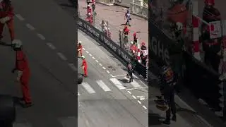 Sergio Perez crash Monaco 2024 Aftermath