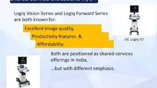 Comparison GE Logiq V5 & GE Logiq F8 ultrasound or Sonography machine
