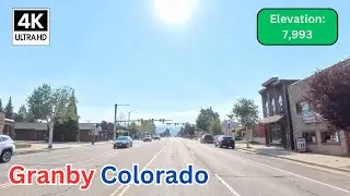 Driving Through Granby, Colorado 🚘 | Scenic Mountain Town Tour in 4K