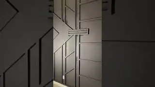 Modern Accent wall with wood design