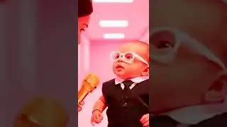 Cute Baby with Reporter 😅😅Al Baby 😅😅#shorts #viral #ai